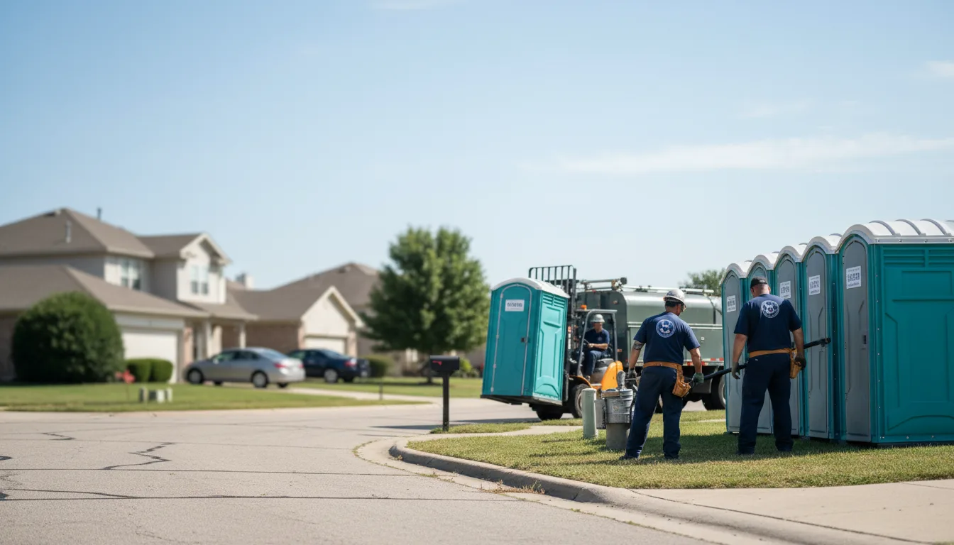 Porta Potty Rental in Romayor, TX near me